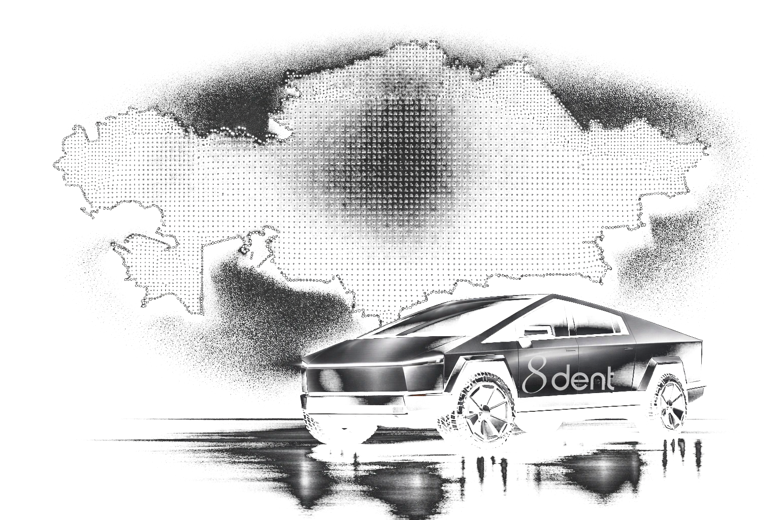 Поставки 8dent по всему Казахстану